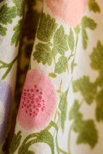 Riso Floral Linen Dish Towel – Natural Linen Botanical Kitchen Tea Towel - Image 3