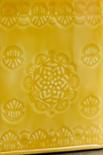 Yellow Enamelware Bread Box – Hand-Crafted Steel Storage Bin for Kitchen Countertops - Image 2