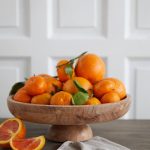 Acacia Wood Footed Serving Bowl – 12-Inch Hand-Crafted Natural Hardwood Elevated Pedestal Bowl