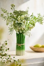 Celery Bunch Ceramic Vase – 8-Inch Hand-Painted Realistic Vegetable-Shaped Floral Vessel - Image 3