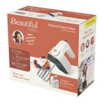 Beautiful 6-Speed Electric Hand Mixer, White Icing by Drew Barrymore - Image 2