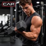 CAP Barbell, 25lb Rubber Hex Dumbbell, Single - Image 7