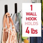 Command Large Double Wall Hooks, Black, Damage Free Decorating, 2 Hooks - Image 5