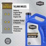 Super Tech Full Synthetic SAE 0W-20 Motor Oil, 5 Quarts - Image 5