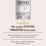 Mrs. Meyer’s Clean Day Hand Soap, Lavender Scent, 12.5 Fl Oz - Image 4