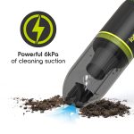 IonVac Handvac Handheld Cordless Vacuum, Pet-Friendly Multi-Surface Lightweight Vacuum Cleaner with USB Charging, Model #7441, Green - Image 3