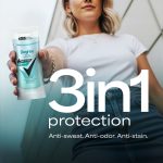 Degree 3in1 Total Protection Antiperspirant Deodorant for Women Anti Sweat, Odor and Stains Refreshing Rain 72-hour Sweat and Odor Protection, 2.6 oz - Image 3