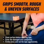 Gorilla Crystal Clear Tape, 1.88” x 18 yd - Weather Resistant for Indoor or Outdoor Projects and Repairs - Image 7