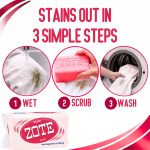 ZOTE Pink Multipurpose Laundry Soap Bar and Stain Remover, 14.1 oz - Image 3