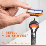 Gillette Fusion5 Razor Blade Refill ,Manual Razor Men , 4 count - Image 4