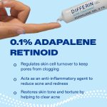Differin Acne Treatment Gel with 0.1% Adapalene, Prescription-Strength Retinoid Clears & Prevents Acne, Fragrance-Free, 1.6 oz (45g) Pump ​ - Image 6