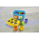 Fisher-Price Baby’s First Blocks Shape Sorting Toy with Storage Bucket, 12 Pieces For Baby & Toddler - Image 6