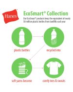 Hanes Men's and Big Men's EcoSmart Fleece Sweatpants, 32" Inseam, Sizes S-3XL - Image 5