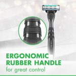 Gillette Mach 3 Sensitive Men 3 Blade Disposable Razor,3 count - Image 6