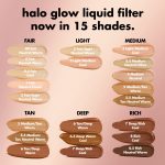 e.l.f. Halo Glow Liquid Filter, 4 Medium, 1.06 fl oz - Image 4
