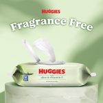 Huggies Wipes with Aloe & Vitamin E, Unscented, 1 Flip-Top Pack, (56 Wipes) - Image 2