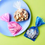 Clear Treat Bags with Twist Ties, 5" x 3" x 11", 20 Pieces, by Way To Celebrate - Image 3