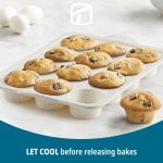 Trudeau Silicone 12ct Muffin & Cupcake Pan – Perfect for Bites, Small Pies, Egg Bites, Rice Krispies Treats, Cheesecake Cups & More - Image 5