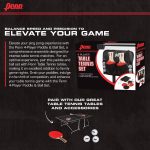 Penn Table Tennis Accessory Set - 4 Ping Pong Paddles, 6 Balls and Storage Pocket - Image 3