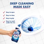 Lysol Toilet Bowl Cleaner Clinging Gel, Power, Disinfecting Bathroom Cleaner and Toilet Bowl Stain Remover, 24 fl oz - Image 6