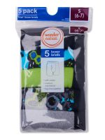 Wonder Nation Boys Cotton Boxer Brief Underwear, 5-Pack, Sizes S-XL - Image 5