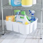 Sterilite Divided Ultra™ Caddy, Easy Carry, Handy Plastic Utility Storage, White - Image 5