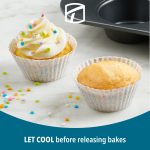 Trudeau Reusable Silicone Baking Cups, 12 Pack – for Muffins, Cupcakes, Bites, Small Pies, Egg Bites, Tartlets, Quiches, Cheesecake Bites, Rice Krispies Treats, Snack & Fruit Bites - Image 6