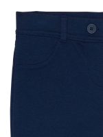 Wonder Nation Girls School Uniform Stretch Ponte Knit Leggings, 2-Pack, Sizes 4-16 & 8-20 Plus - Image 3