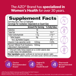 AZO Cranberry Urinary Tract Health Supplement, Helps Cleanse & Protect for Reduced UTIs, 100 Count - Image 2