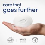 Dove Beauty Bar Soap For Soft Smooth Skin Original With 1/4 Moisturizing Cream, 3.75 oz 2 Bars - Image 5