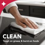 Weiman Cooktop Cleaner and Polish Cream for Glass, Ceramic and Induction Surfaces -15 oz, Unscented - Image 4