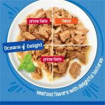 Purina Friskies Oceans of Delight Prime Filets & Flaked Wet Cat Food Variety Pack, 5.5 oz Cans (40 Pack) - Image 3