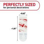 Command Poster Strips, White, Damage-Free Hanging Poster Hangers, 20 Command Strips - Image 2