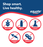 Equate Multivitamin Gummies for Immune Support, Mixed Berry Orange and Peach, 150 Count, Compare to Vitafusion MultiVites - Image 6