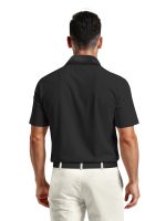 Ben Hogan Men's & Big Men's Performance Easy Care Solid Short Sleeve Polo Shirt, up to 5XL - Image 3