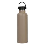 Ozark Trail 24 oz Stainless Steel Insulated Loop Carry Water Bottle, Tan
