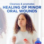 Colgate Peroxyl Alcohol Free Mouthwash and Mouth Sore Rinse, Mild Mint, 8.4 fl oz - Image 3
