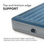 Intex 15" Queen Essential Rest Dura-Beam Deluxe Airbed Mattress with Built in Pump - Image 5