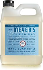 Mrs. Meyer's Clean Day Liquid Hand Soap Refill, Rainwater, 33 OZ (Pack of 6) - Image 3