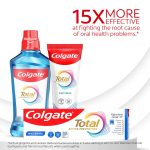 Colgate Total Active Prevention Whitening Toothpaste, Mint, 2 Pack, 5.1 oz - Image 4
