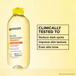Garnier SkinActive Micellar Cleansing Water All in 1 Vitamin C Makeup Remover, Face Cleanser, 13.5 fl oz - Image 5