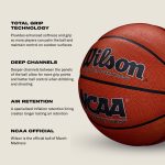 Wilson NCAA Street Shot Outdoor Basketball - Brown, Size 7 - 29.5" - Image 4