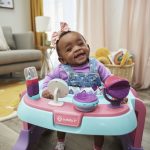 Safety 1st Ready, Set, Walk! DX Developmental Baby Walker with Wheels, Lavender Buzz - Image 3