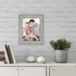 Mainstays 5 x 7 Rustic Gray Tabletop Picture Frame - Image 3