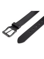 Genuine Dickies Men's Casual Black Leather Work Belt with Roller Buckle (Regular and Big & Tall Sizes) - Image 5