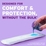 Poise Ultra Thin Incontinence Pads, 3 Drop Light Absorbency, Regular Length, 48 Count - Image 4