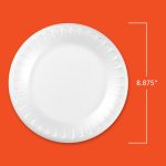 ( 3 Pack ) Hefty Everyday Soak Proof Disposable Foam Plates, 8.8 inches, 50 Count - Image 3