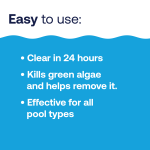 HTH Green to Blue Pool Shock Kit — Granules (Form), 4 lb — Pool Shock Treatment for Algae Removal and Water Clarification - Image 7