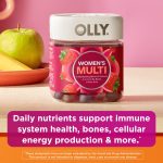 OLLY Women's Multivitamin Gummy Supplement, Vitamins A, D, C, E, Biotin, Folic Acid, 90 Count - Image 3