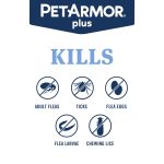PETARMOR Plus for Large Dogs 45-88 lbs, Flea & Tick Prevention for Dogs, 3-Month Supply - Image 5